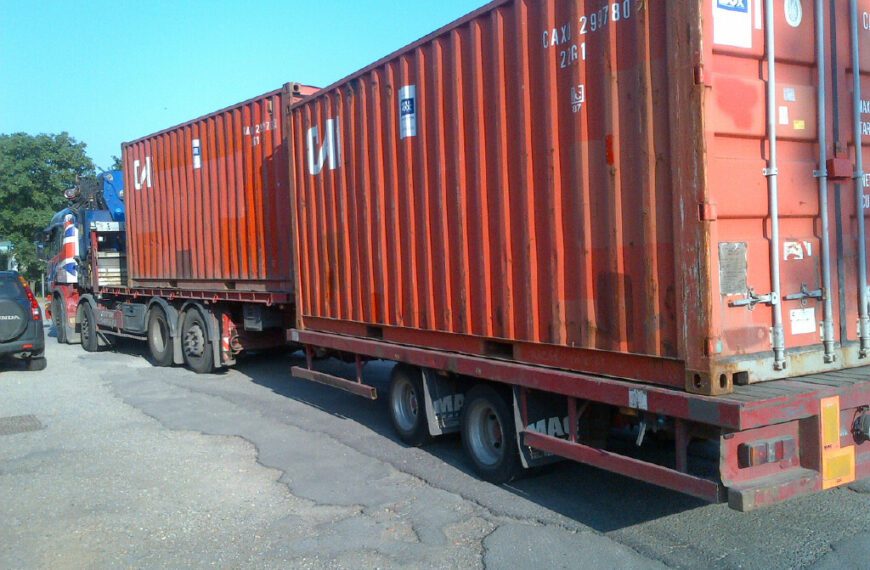 How old are the second hand shipping containers?